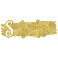 Gold Saturday Sticker