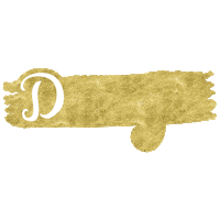 Gold Sunday Sticker