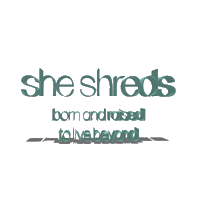 Sticker by She SHREDS