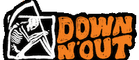 Downnout Sticker by Lethal Threat