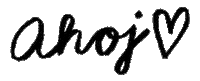 Minile ahoj minilecz Sticker