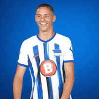 Happy Football GIF by Hertha BSC