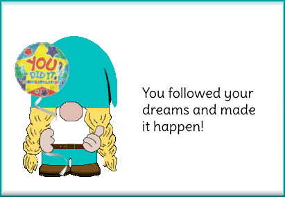 Congratulations Gnome GIF