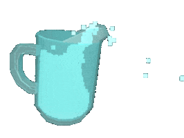 3D Water Sticker by jjjjjohn