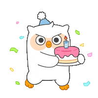 Birthday Cake Sticker by Goodrich_friends