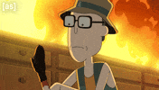 Rick And Morty Fire GIF by Adult Swim