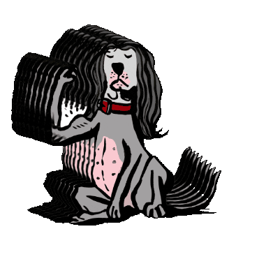 Dog Petlovers Sticker by Petsochic