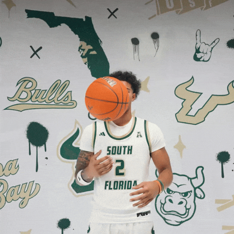 South Florida Basketball GIF by USF Athletics