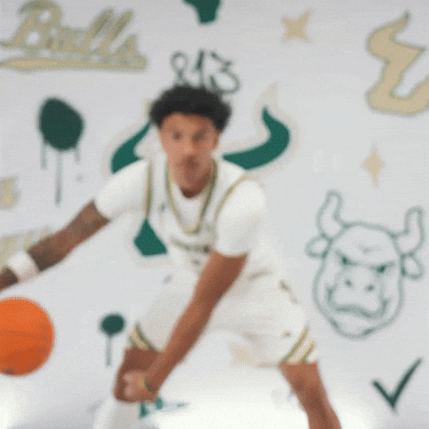 South Florida Basketball GIF by USF Athletics