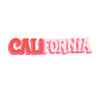 DelilahtheGemini california cali california dreaming delilahthegemini Sticker