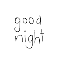 Tired Good Night Sticker by sleep.ink