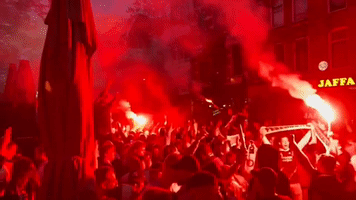 Feyenoord Fans Fill Streets as Team Wins Title