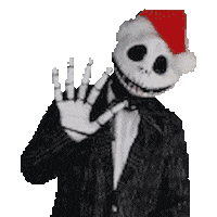 gamingcosplayer giphyupload nightmarebeforechristmas jackskellington freddysready Sticker