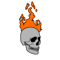 Art Burn Sticker