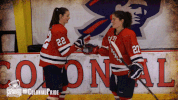 ice hockey fun GIF by Robert Morris University Athletics