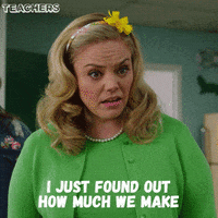 angry money GIF by Teachers on TV Land