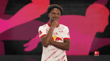 Rb Leipzig Thinking GIF by Bundesliga