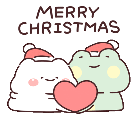 Santa Claus Love Sticker