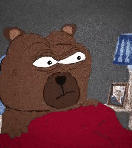 Angry Bear GIF by Bobo Memes