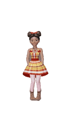 elistorycriativo menina garota festa junina menininha Sticker