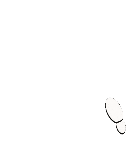 Walking Stepping Sticker