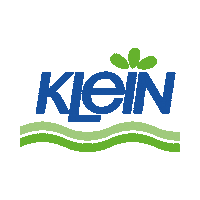 w-klein logo blue green blau Sticker