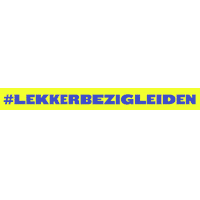 studiokordaat anderhalvemeter ikbenlekkerbezig lekkerbezigleiden jijbentlekkerbezig Sticker