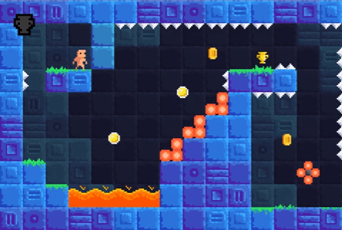 pixel art platformer GIF