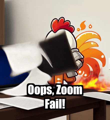 Technology Oops GIF by Zorooster