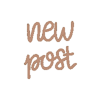 New Post Minimalist Sticker