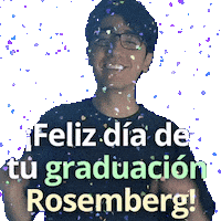 Graduation Rosenberg Sticker