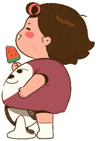 Summer Couple Sticker by CarryGrow