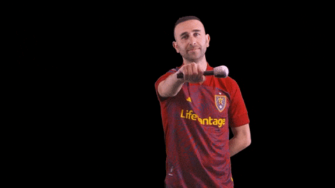 Major League Soccer Mic Drop GIF by realsaltlake