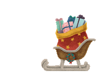 Merry Christmas Sticker by candy_and_the_king