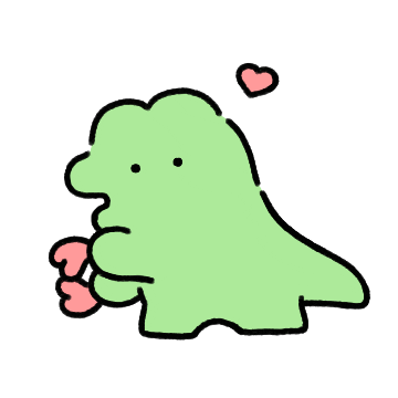 hoangageo love happy dance heart Sticker