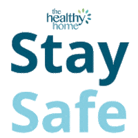 TheHealthyHomeMe staysafe healthyliving disinfection THH Sticker