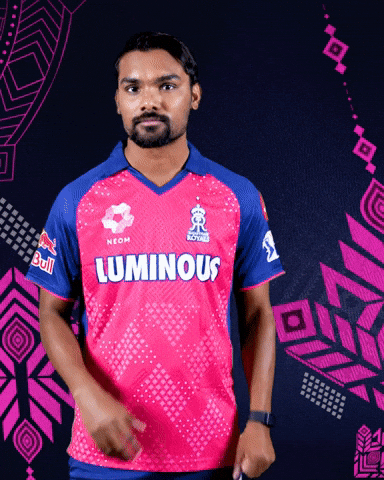 Volume Up Pink GIF by Rajasthan Royals