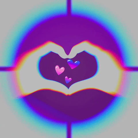 Infinitydental love heart smile teeth GIF
