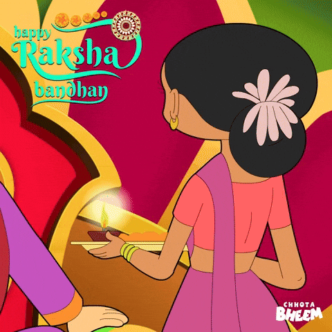 Rakhi Rakhispecial GIF by Chhota Bheem