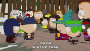 eric cartman laughter GIF by South Park 