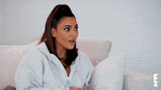 Kim Kardashian Reaction GIF by E!