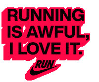 Nike Running Sticker by Nike