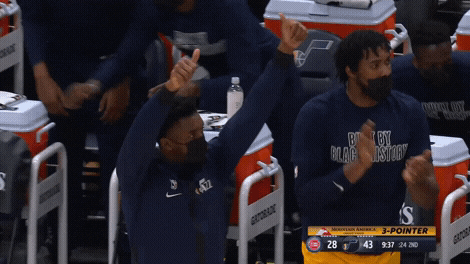 Lets Go Thumbs Up GIF by Utah Jazz