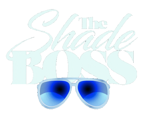 Shade Boss Sticker by madebywar