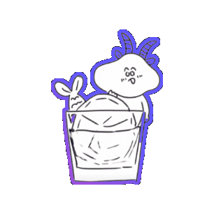fuwatoroproko giphygifmaker egg お酒 たまご Sticker