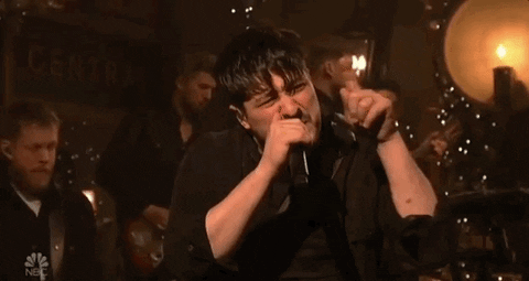 mumford and sons snl GIF by Saturday Night Live
