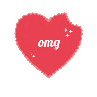 heart omg Sticker by InTheStyle