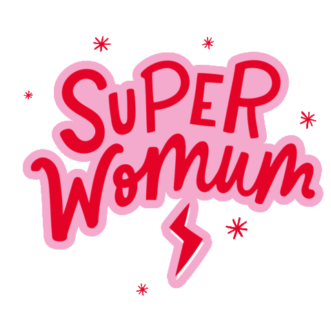 ebonynewton mom superhero mothers day mum Sticker