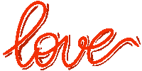 Lettering Love Sticker