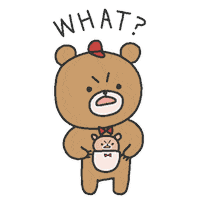 Bear What Sticker by Simian Reflux